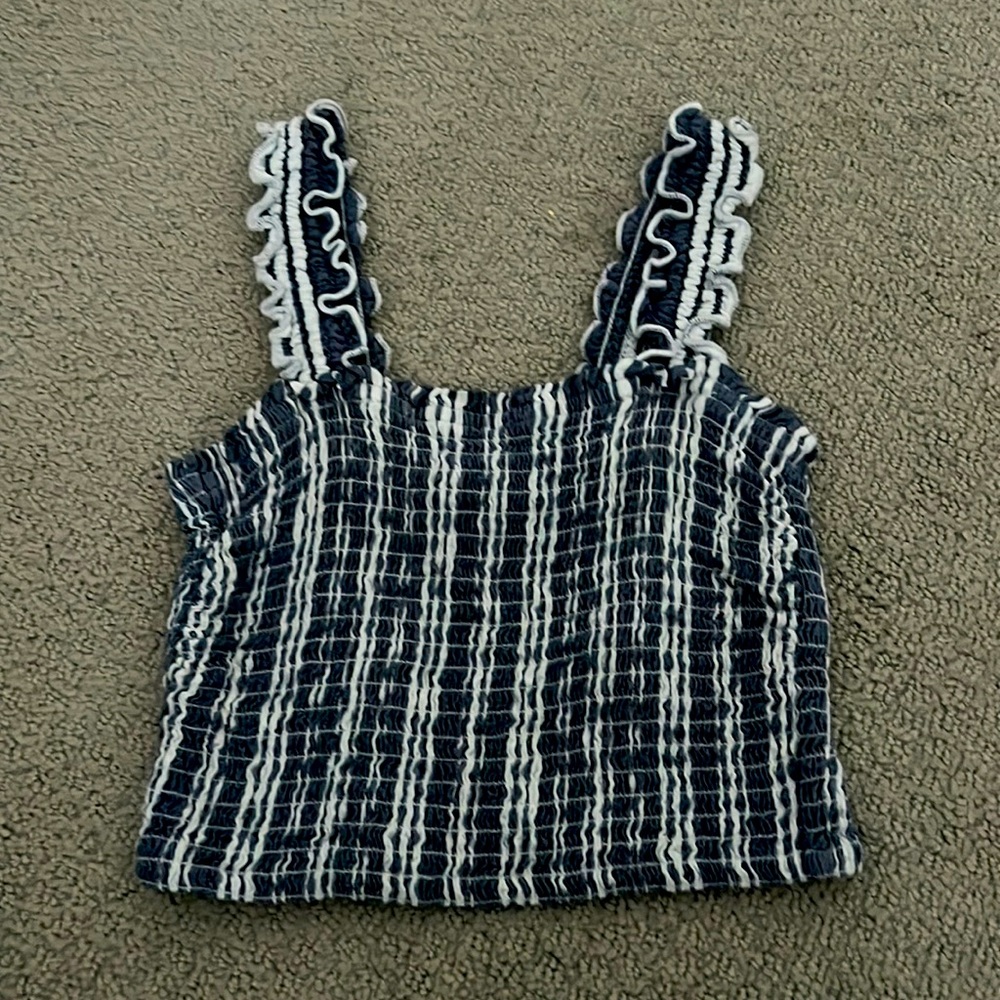 cropped tank top from hollister